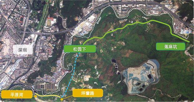 Lin Ma Hang Road Map